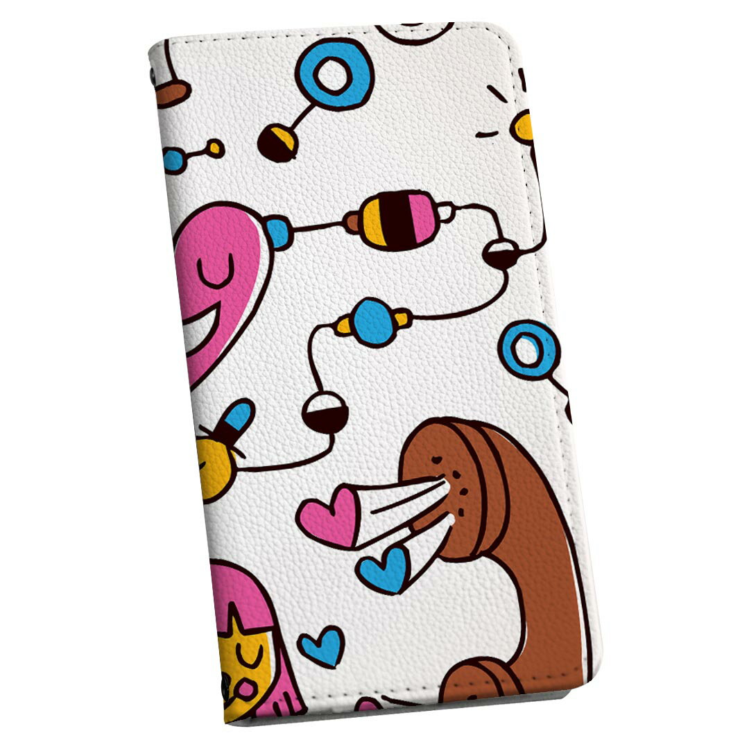 商品特徴・シームレスな全面デザイン（内側は落ち着いたオフホワイト）・外側は高品質の人工革を使用・内側にはスマホを装着するケースが付属・機種専用のカメラホール仕様でケースを装着したままの撮影が可能・ワンセグや動画の視聴に便利な横置きスタンド機...