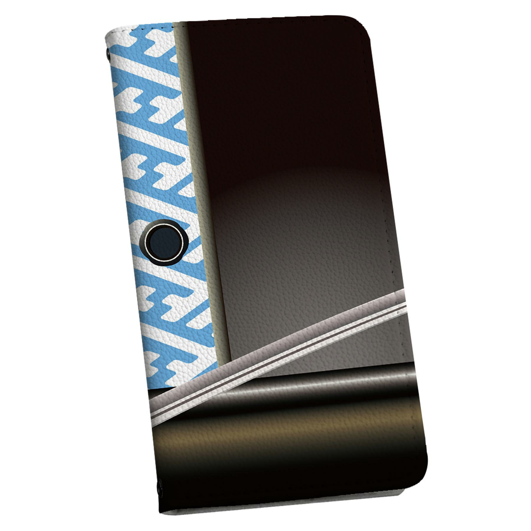 Galaxy S25 用 SC-51F / SCG31 (SM-S931) 共通対応 ケース ストラップ付き sc51f ショルダー スマホ 落下防止 手帳型 マグネット式 ピタッと閉まる スマホカバー 肩掛け 斜めかけ 008389 和柄　和風　刀　家紋