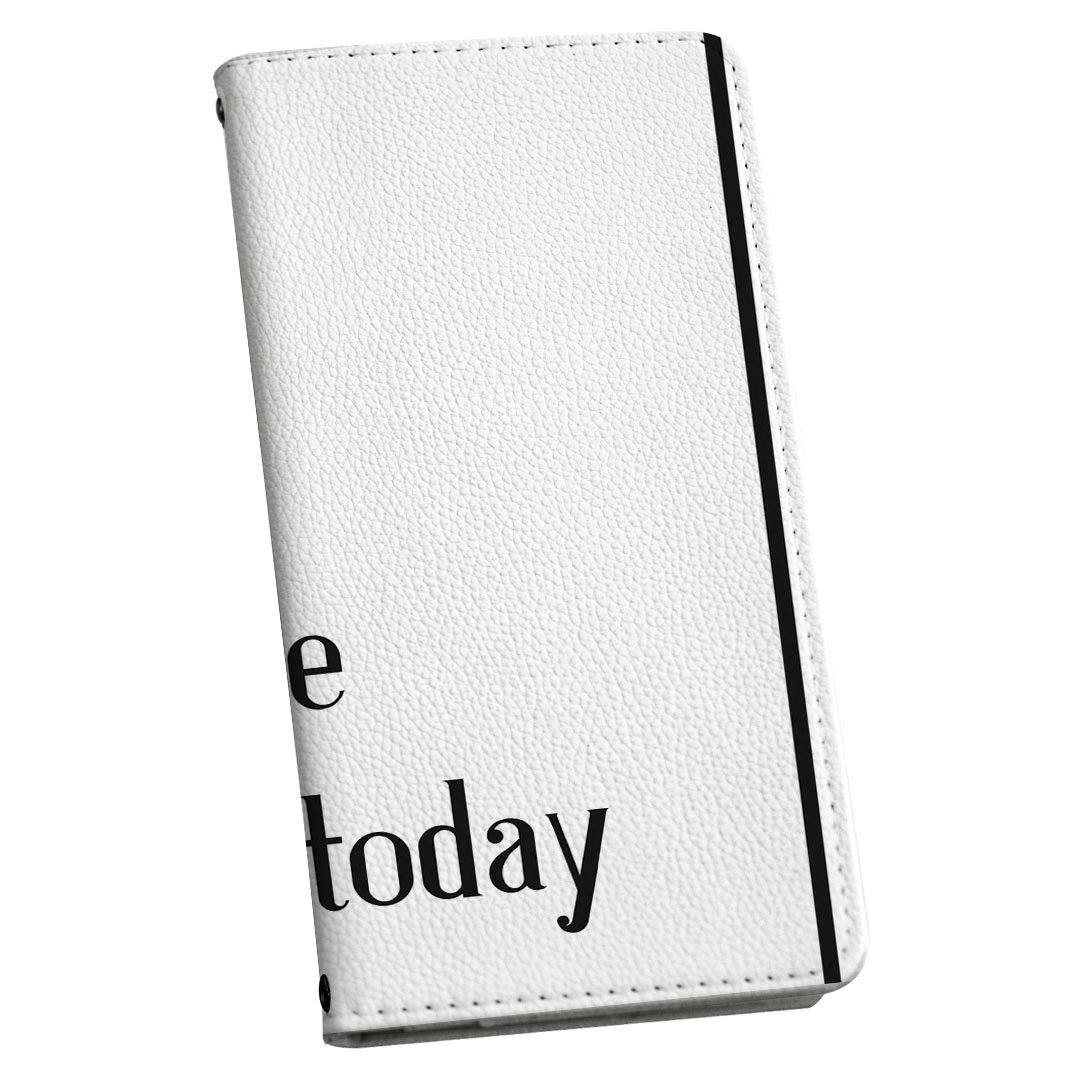 Xperia 10 VII 用 SO-52F / SOG16 / XQ-FE44 共通対応 手帳型ケース ストラップ付き ショルダー スマホ 落下防止 手帳型 マグネット式 ピタッと閉まる スマホカバー 肩掛け 斜めかけ 009847 英語　文字　格言