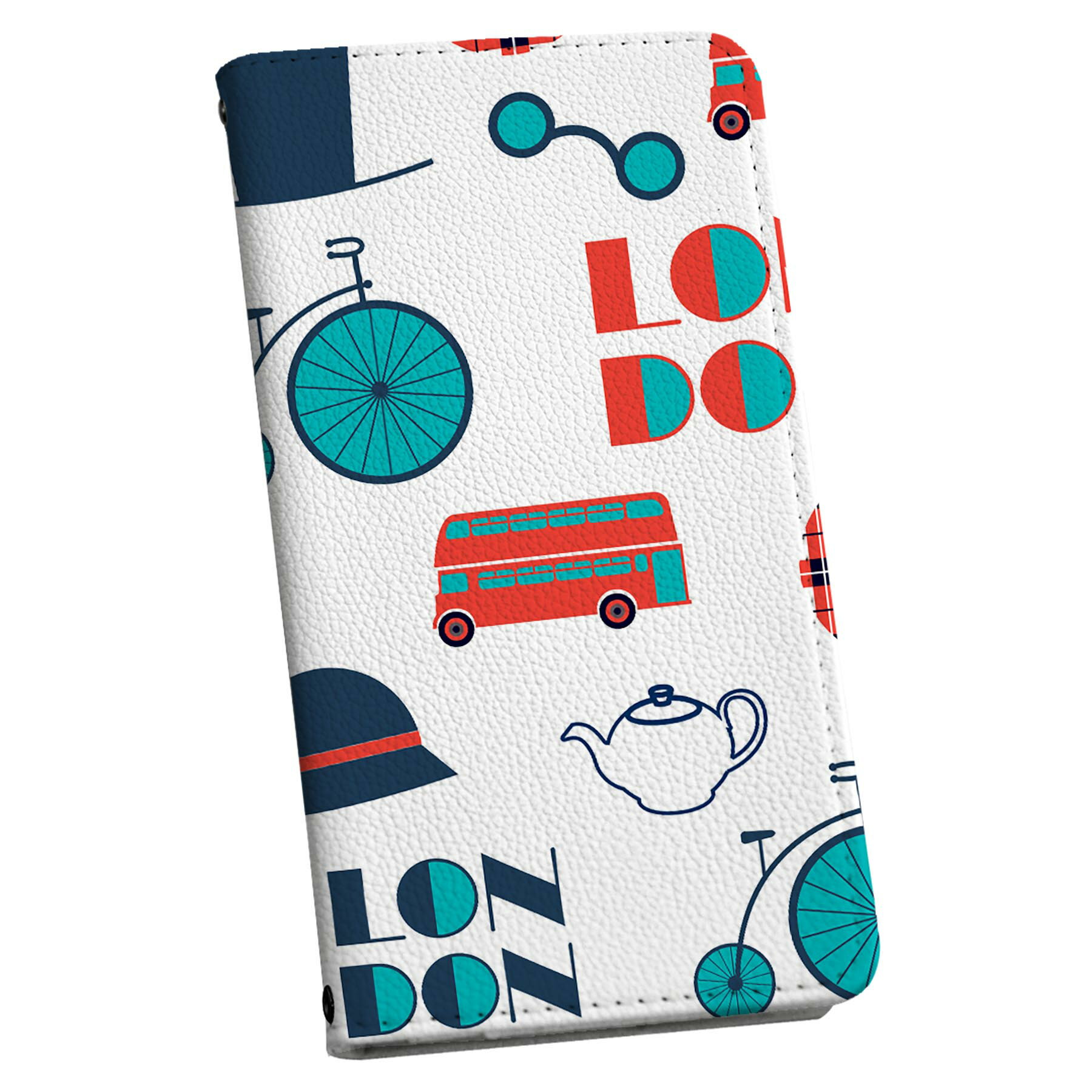 Pixel 8 用 内側プリント 手帳カバー pixel 8 対応 ケース カバー 手帳型 マグネット式 ピタッと閉まる レザーケース カード収納 ポケット 010648 ロンドン　国旗　おしゃれ