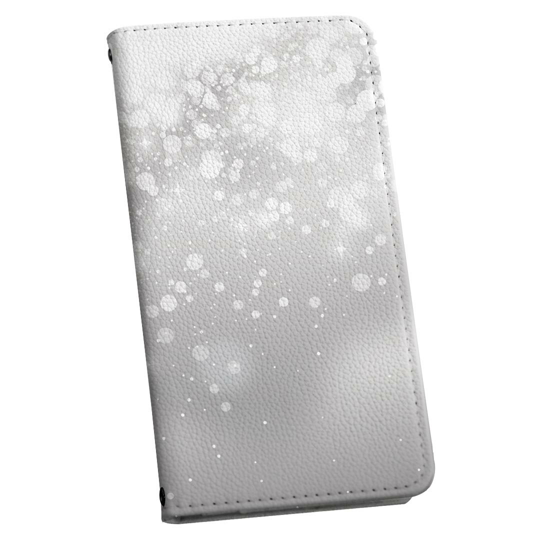 Xperia 10 VII 用 SO-52F / SOG16 / XQ-FE44 共通対応 手帳型ケース ストラップ付き ショルダー スマホ 落下防止 手帳型 マグネット式 ピタッと閉まる スマホカバー 肩掛け 斜めかけ 012798 空　グレー　キラキラ