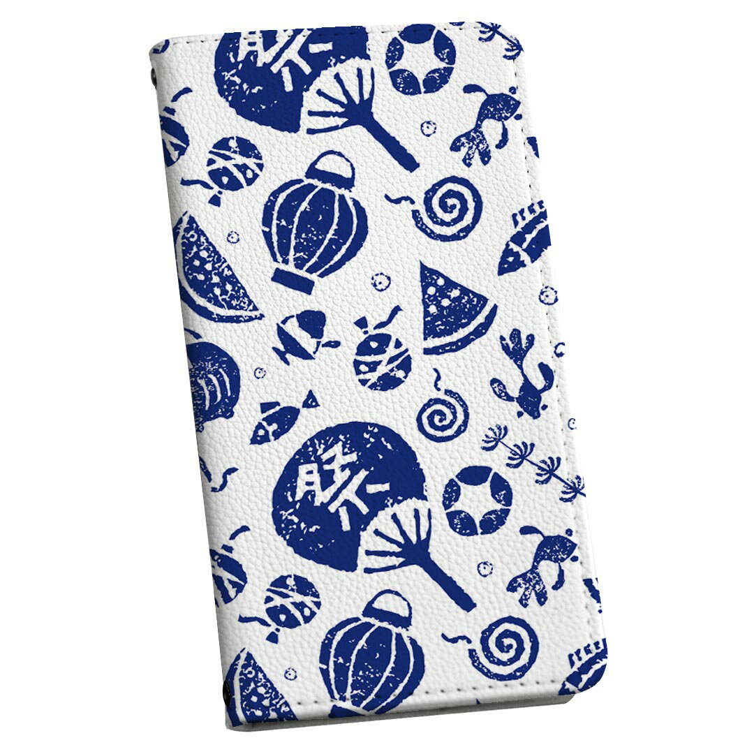 Pixel 3 ピクセル3 ストラップ付き pixel3 ケース ショルダー スマホ 落下防止 手帳型 マグネット式 ピタッと閉まる スマホカバー 肩掛け 斜めかけ 014091 祭り　夏　スイカ