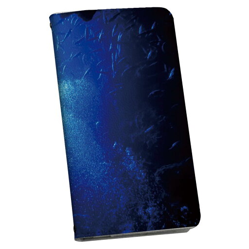 Xperia 10 VI 用 ケース カバー 手帳型 SO-52E / SOG14 / A402SO / 共通対応 マグネット式 ピタッと閉まる レザーケース カード収納 ポケット igcase 014468 海 深海 写真 Xperia 10 VI 用 ケース カバー 手帳型 SO-52E / SOG14 / A402SO / 共通対応 マグネット式 ピタッと閉まる レザーケース カード収納 ポケット igcase 014468 海 深海 写真