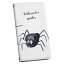 Xperia 10 IV SO-52C SOG07 共通対応 専用 ケース カバー 手帳型 マグネット式 ピタッと閉まる レザーケース so52c カード収納 ポケット igcase 015838 蜘蛛　スパイダー　蜘蛛の巣