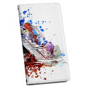 AQUOS R5G SH-51A アクオスr5g 専用 ケース カバー 手帳型 sh51a マグネット式 ピタッと閉まる レザーケース カード収納 ポケット igcase 016159 ペイント カラフル(2)