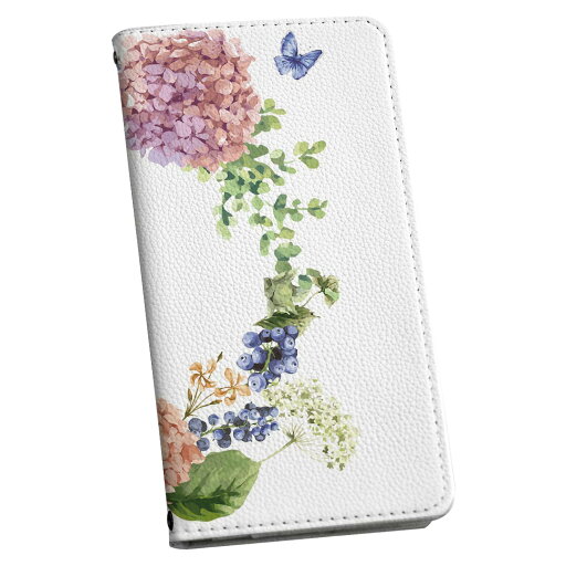 Galaxy A23 5G SC-56C SCG18 専用 ケース カバー 手帳型 マグネット式 ピタッと閉まる レザーケース sc56c カード収納 ポケット igcase 016329 あじさい 梅雨 花 Galaxy A23 5G SC-56C SCG18 専用 ケース カバー 手帳型 マグネット式 ピタッと閉まる レザーケース sc56c カード収納 ポケット igcase 016329 あじさい 梅雨 花