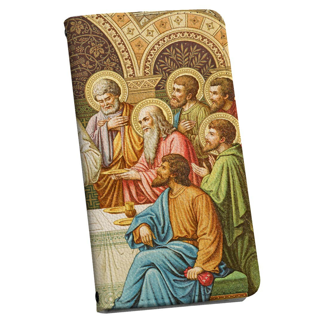 AQUOS zero6 SHG04 A102SH SH-RM18 ストラップ付き 2021 モデル ケース ショルダー スマホ 落下防止 手帳型 マグネット式 ピタッと閉まる スマホカバー 肩掛け 斜めかけ 016387 絵画