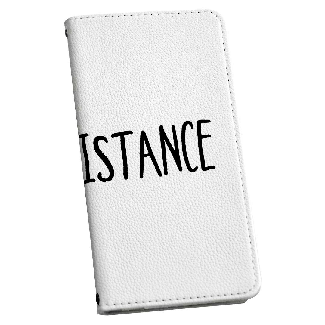 iPhone15promax 6.7インチ 専用 各キャリア iPhone15 Pro Max プロマックス 共通対応 ケース カバー 手帳型 マグネット式 ピタッと閉まる レザーケース カード収納 ポケット igcase 017527 メッセージ Social distance　英字　文字