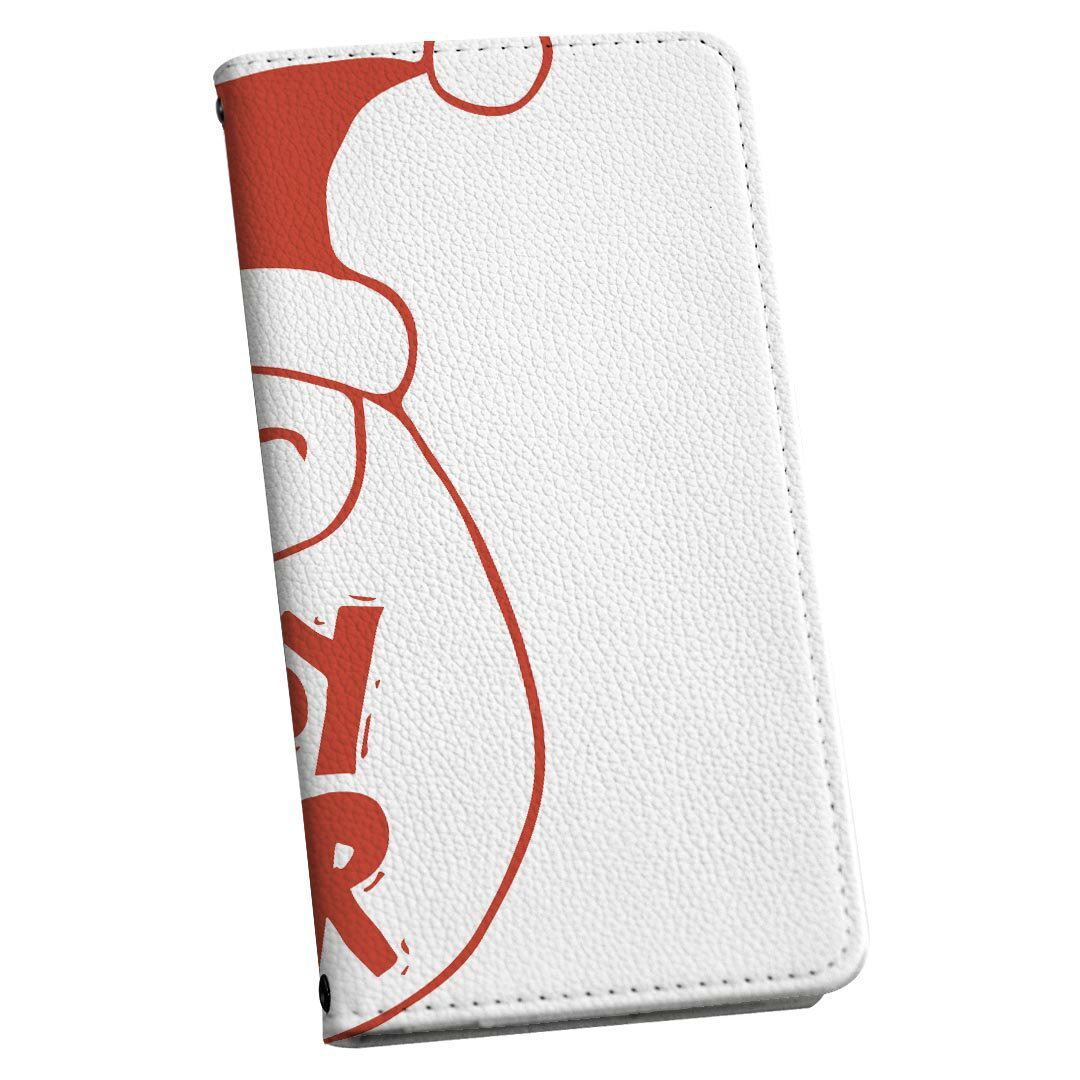 AQUOS R3 SHV44 アクオス アールスリー 専用 ケース カバー 手帳型 マグネット式 ピタッと閉まる レザーケース カード収納 ポケット igcase 017673 クリスマス サンタ 赤 クリスマス