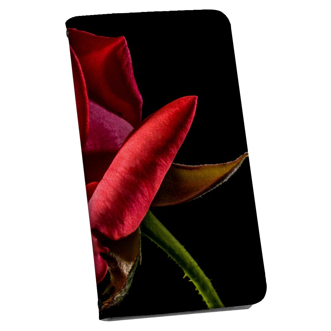 iPhone13pro 6.1インチ 専用 各キャリア iPhone13 Pro プロ 共通対応 ケース カバー 手帳型 マグネット式 ピタッと閉まる レザーケース iphone13pro カード収納 ポケット igcase 018330 写真 バラ