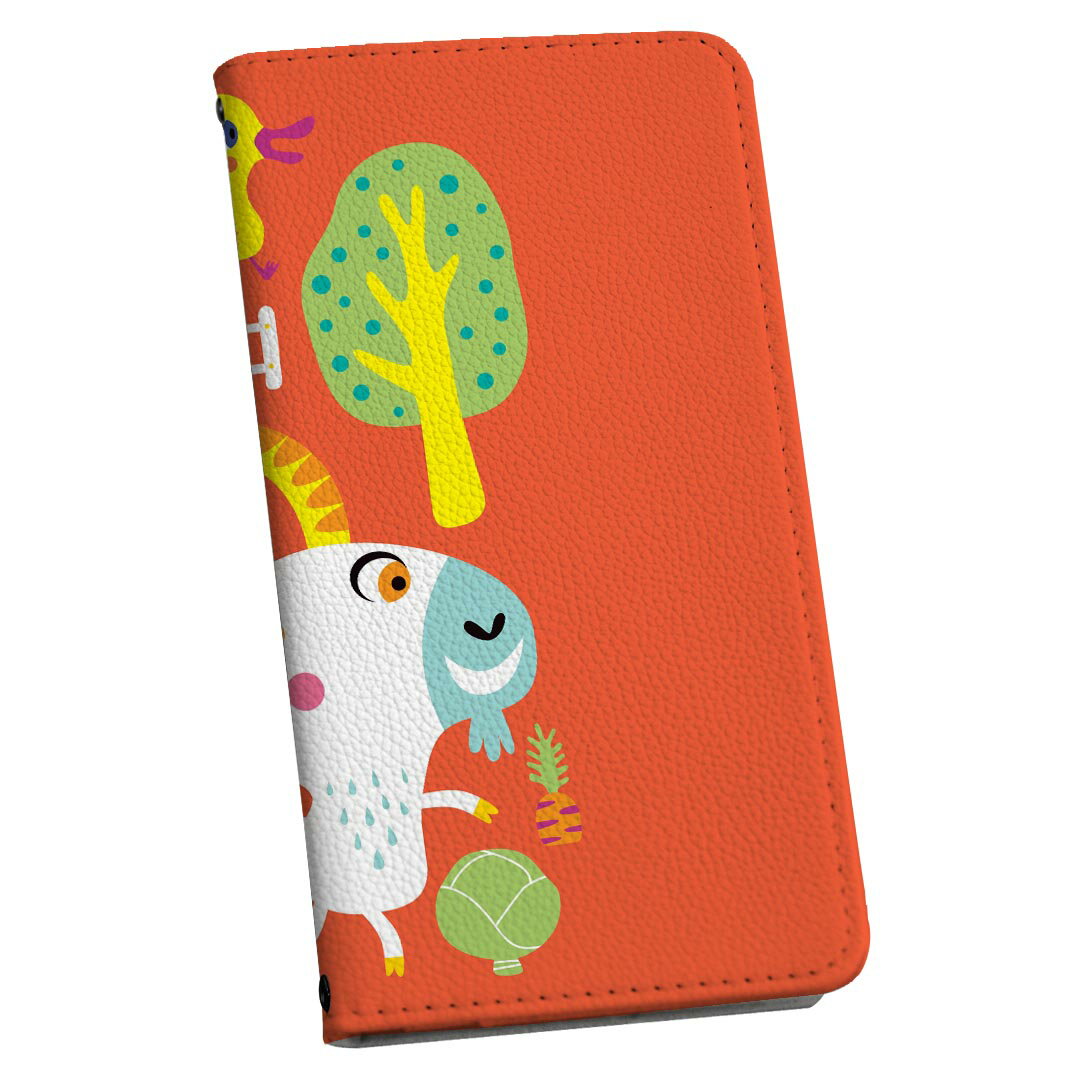 Mobile Phone Cases - Google Pixel5 ケース 専用 ケース カバー 手帳型 マグネット式 ピタッと閉まる レザーケース pixel 5 カード収納 ポケット igcase 019090 イラスト アニマル キッズ