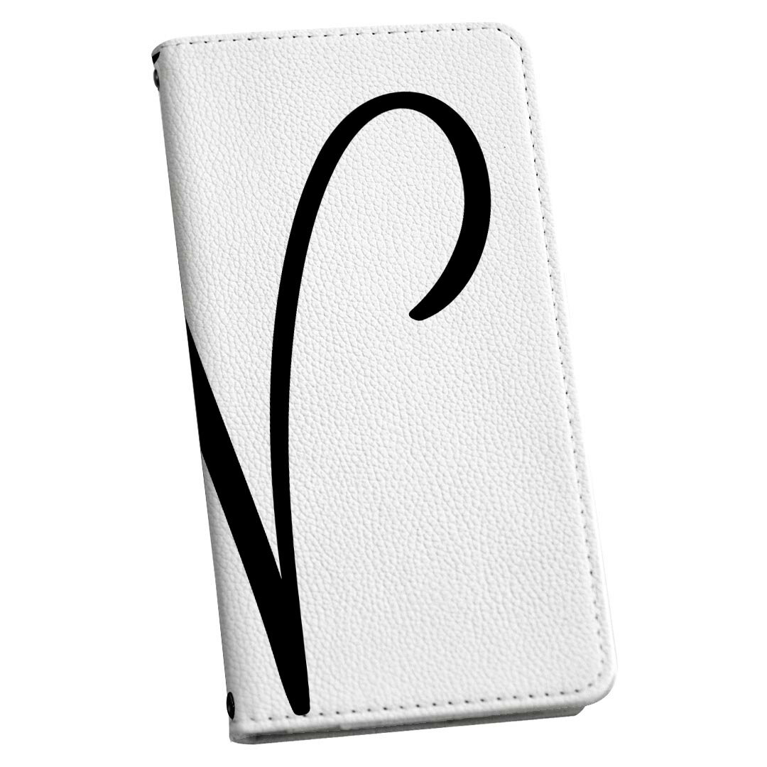SHV47 AQUOS zero2 アクオス ゼロツー shv47 ストラップ付き ケース ショルダー スマホ 落下防止 手帳型 マグネット式 ピタッと閉まる スマホカバー 肩掛け 斜めかけ 019230 フォント 文字 n アルファベット