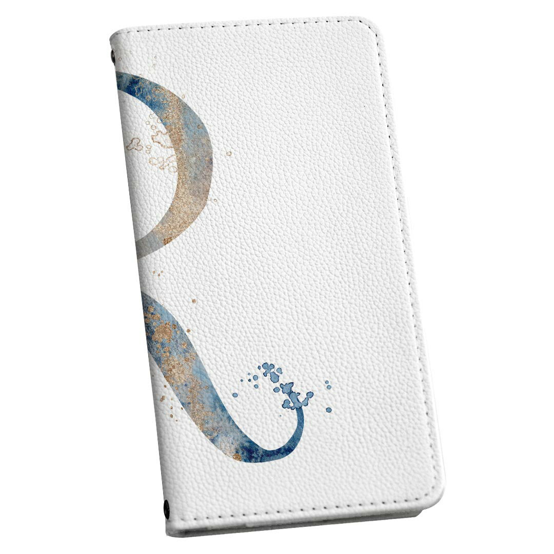 SHV47 AQUOS zero2 アクオス ゼロツー shv47 ストラップ付き ケース ショルダー スマホ 落下防止 手帳型 マグネット式 ピタッと閉まる スマホカバー 肩掛け 斜めかけ 019670 フォント 文字 r アルファベット