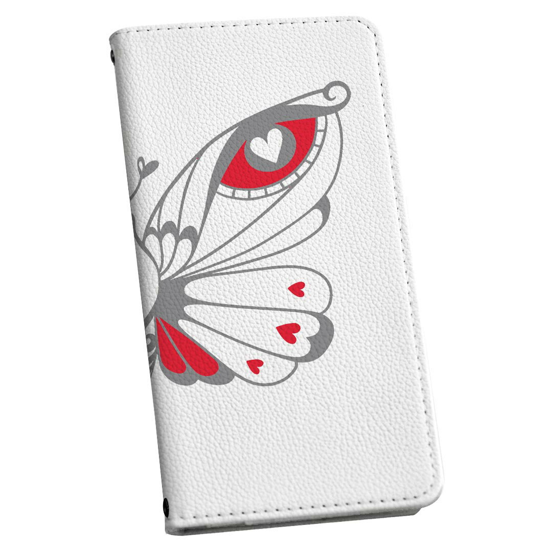 Galaxy S20 5G SC-51A ギャラクシー 専用 ケース カバー 手帳型 マグネット式 ピタッと閉まる レザーケース sc51a カード収納 ポケット igcase 019853 デザイン ガ 蛾 虫