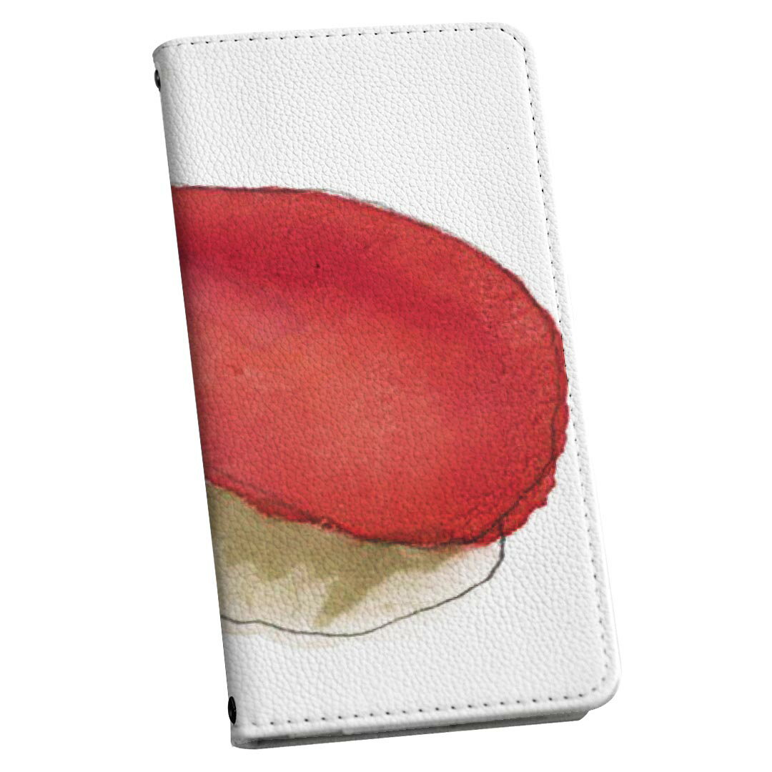 Xperia 5 III エクスペリア SO-53B SOG05 ストラップ付き so53b ケース ショルダー スマホ 落下防止 手帳型 マグネット式 ピタッと閉まる スマホカバー 肩掛け 斜めかけ 019897 寿司 お寿司 Sushi ご飯