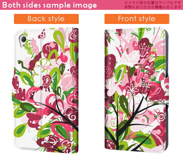 DM-01J AQUOS Disney Mobile dm01j docomo ドコモ スマホ カバー 手帳型 カバー レザー ケース 手帳タイプ フリップ ダイアリー 二つ折り 革 フラワー 花 ピンク 紫 009804