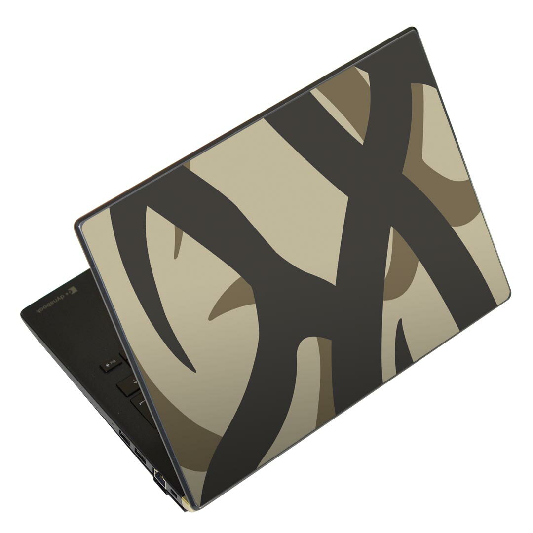 ノートパソコン スキンシール 13.3インチまで対応 汎用ステッカー 2枚セット LAVIE用 FMV用 LIFEBOOK用 Dynabook用 Lenovo用 Thinkbook..