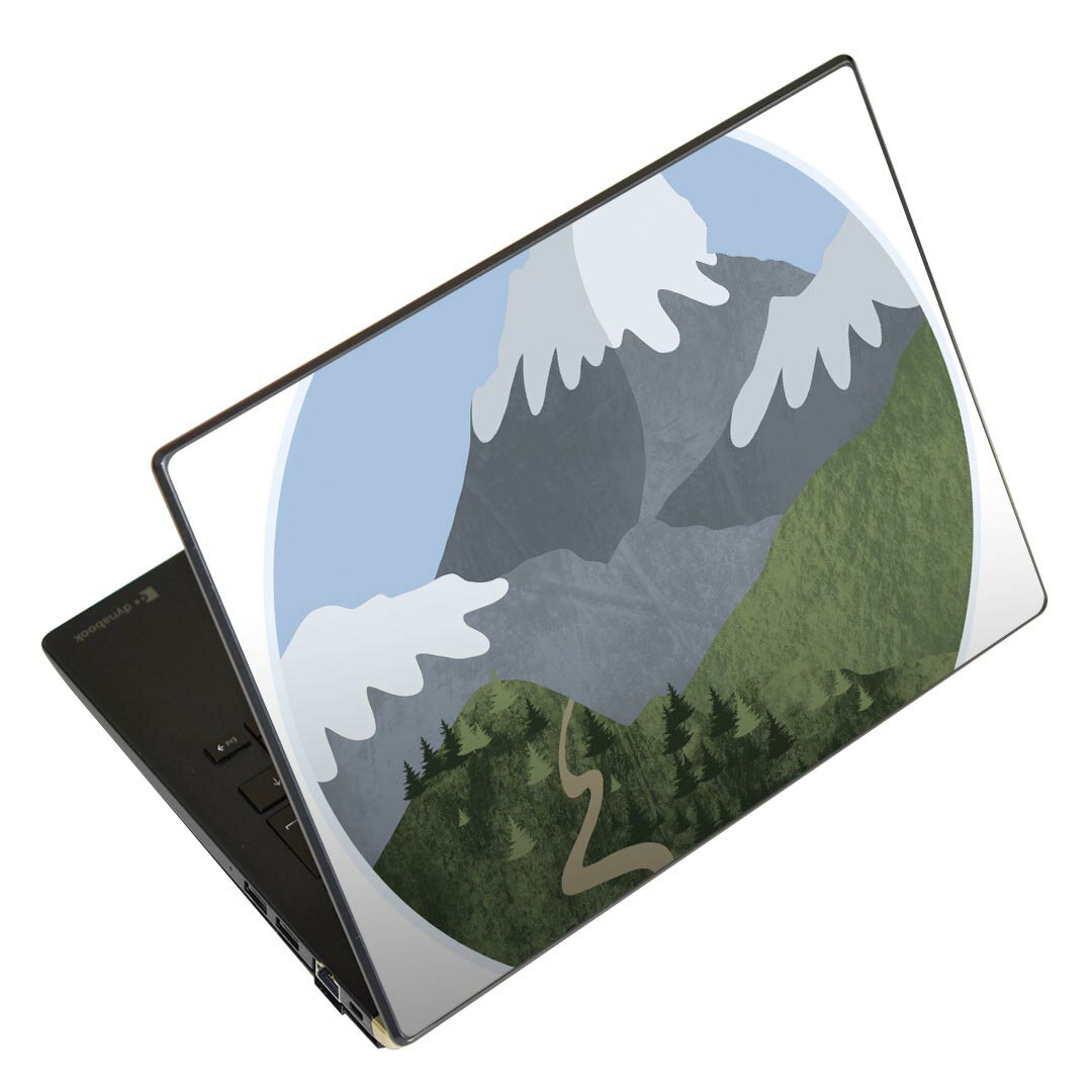 ノートパソコン スキンシール ステッカー 表面2枚セット 表裏各1枚セット どちらか選べる NEC LAVIE用 N1515 N1530 N1535 N1555 N1565 ..