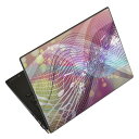 ノートパソコン スキンシール 17インチまで対応 汎用ステッカー 2枚セット LAVIE用 FMV用 LIFEBOOK用 Dynabook用 Lenovo用 Thinkbook用 IdeaPad用 HP用 Pavillon用 ENVY用 Elite用 Dell用 Vostro用 Inspiron用 VAIO用 026091 音楽 ピアノ 音符(2)