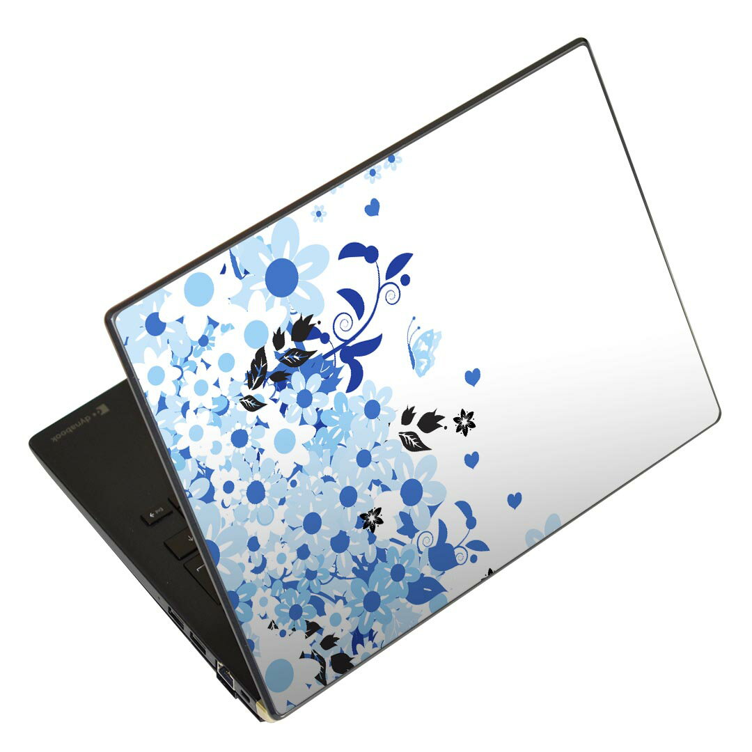 ノートパソコン スキンシール 13.3インチまで対応 汎用ステッカー 2枚セット LAVIE用 FMV用 LIFEBOOK用 Dynabook用 Lenovo用 Thinkbook..