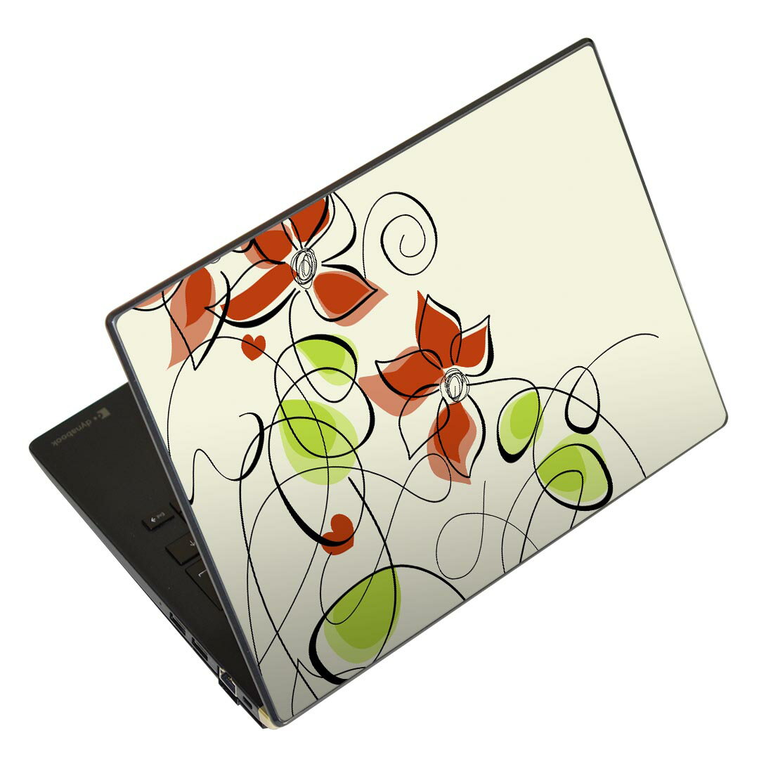 ノートパソコン スキンシール 17インチまで対応 汎用ステッ