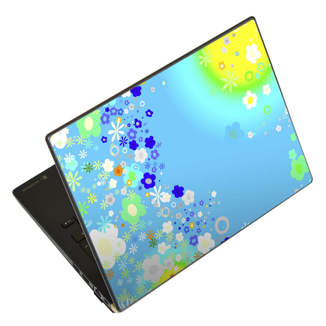 ノートパソコン スキンシール 13.3インチまで対応 汎用ステッカー 2枚セット LAVIE用 FMV用 LIFEBOOK用 Dynabook用 Lenovo用 Thinkbook..