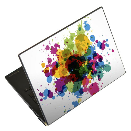 ノートパソコン スキンシール 17インチまで対応 汎用ステッカー 2枚セット LAVIE用 FMV用 LIFEBOOK用 Dynabook用 Lenovo用 Thinkbook用 IdeaPad用 HP用 Pavillon用 ENVY用 Elite用 Dell用 Vostro用 Inspiron用 VAIO用 006081 絵の具 カラフル インク ノートパソコン スキンシール 17インチまで対応 汎用ステッカー 2枚セット LAVIE用 FMV用 LIFEBOOK用 Dynabook用 Lenovo用 Thinkbook用 IdeaPad用 HP用 Pavillon用 ENVY用 Elite用 Dell用 Vostro用 Inspiron用 VAIO用 006081 絵の具 カラフル インク