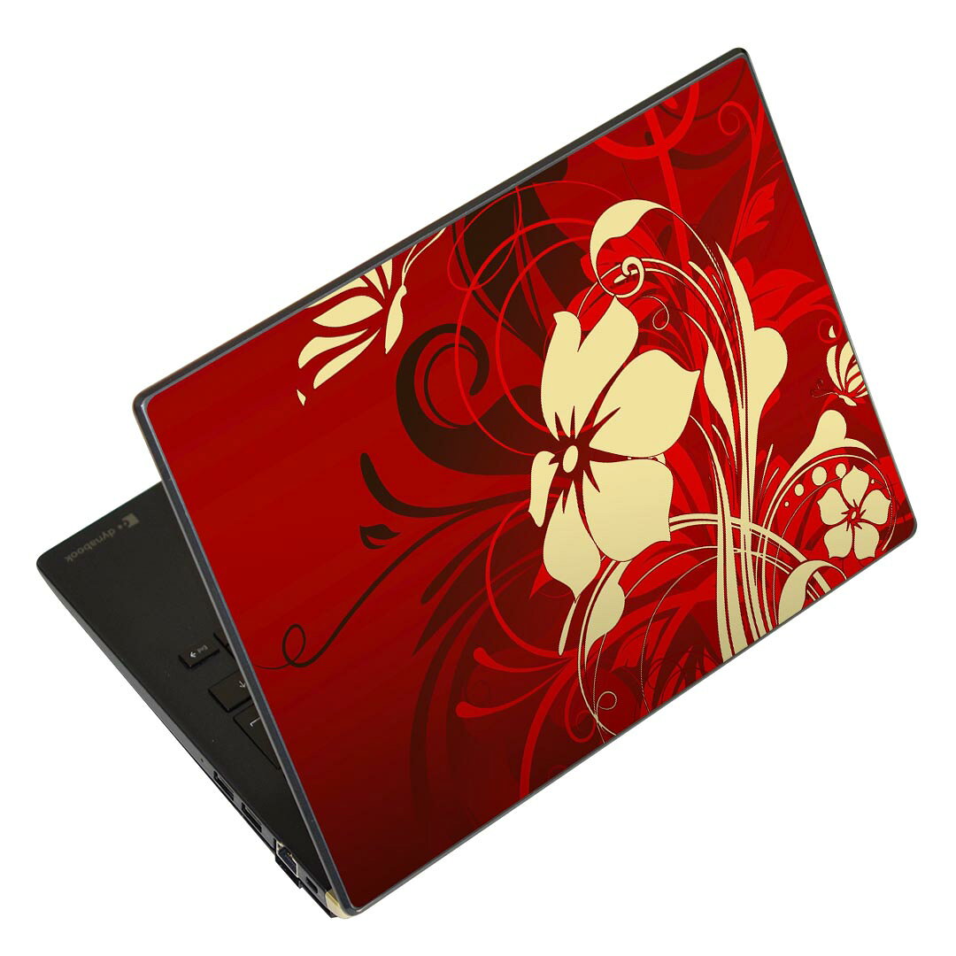 ノートパソコン スキンシール 13.3インチまで対応 汎用ステッカー 2枚セット LAVIE用 FMV用 LIFEBOOK用 Dynabook用 Lenovo用 Thinkbook..