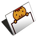 ノートパソコン スキンシール 17インチまで対応 汎用ステッカー 2枚セット LAVIE用 FMV用 LIFEBOOK用 Dynabook用 Lenovo用 Thinkbook用 IdeaPad用 HP用 Pavillon用 ENVY用 Elite用 Dell用 Vostro用 Inspiron用 VAIO用 009823 動物 馬 イラスト(2)