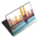 ノートパソコン スキンシール 13.3インチまで対応 汎用ステッカー 2枚セット LAVIE用 FMV用 LIFEBOOK用 Dynabook用 Lenovo用 Thinkbook用 IdeaPad用 HP用 Pavillon用 ENVY用 Elite用 Dell用 Vostro用 Inspiron用 VAIO用 014348 風景 景色 橋(2)