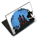 ノートパソコン スキンシール 13.3インチまで対応 汎用ステッカー 2枚セット LAVIE用 FMV用 LIFEBOOK用 Dynabook用 Lenovo用 Thinkbook用 IdeaPad用 HP用 Pavillon用 ENVY用 Elite用 Dell用 Vostro用 Inspiron用 VAIO用 014721 ハロウィン おばけ