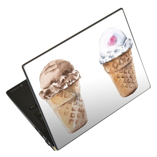 ノートパソコン スキンシール 17インチまで対応 汎用ステッカー 2枚セット LAVIE用 FMV用 LIFEBOOK用 Dynabook用 Lenovo用 Thinkbook用 IdeaPad用 HP用 Pavillon用 ENVY用 Elite用 Dell用 Vostro用 Inspiron用 VAIO用 014774 アイス かわいい 夏 ノートパソコン スキンシール 17インチまで対応 汎用ステッカー 2枚セット LAVIE用 FMV用 LIFEBOOK用 Dynabook用 Lenovo用 Thinkbook用 IdeaPad用 HP用 Pavillon用 ENVY用 Elite用 Dell用 Vostro用 Inspiron用 VAIO用 014774 アイス かわいい 夏