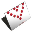 ノートパソコン スキンシール 17インチまで対応 汎用ステッカー 2枚セット LAVIE用 FMV用 LIFEBOOK用 Dynabook用 Lenovo用 T...