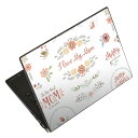 ノートパソコン スキンシール 17インチまで対応 汎用ステッカー 2枚セット LAVIE用 FMV用 LIFEBOOK用 Dynabook用 Lenovo用 T...