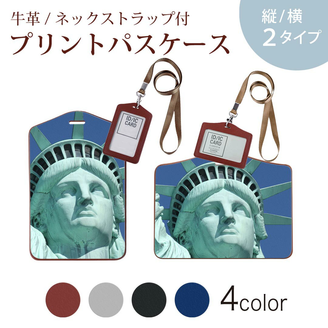 パスケース 定期入れ IC IDカード入れ グレー ブラック ブラウン ネックストラップ付 社員証入れ 通学 ..