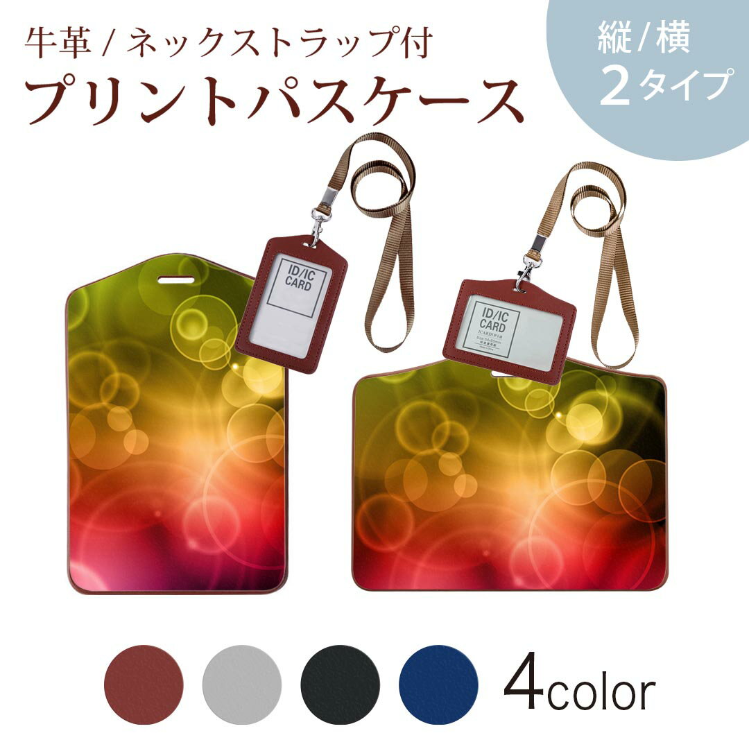 パスケース 定期入れ IC IDカード入れ グレー ブラック ブラウン ネックストラップ付 社員証入れ 通学 通勤 passcase 000452 バブル　レインボー