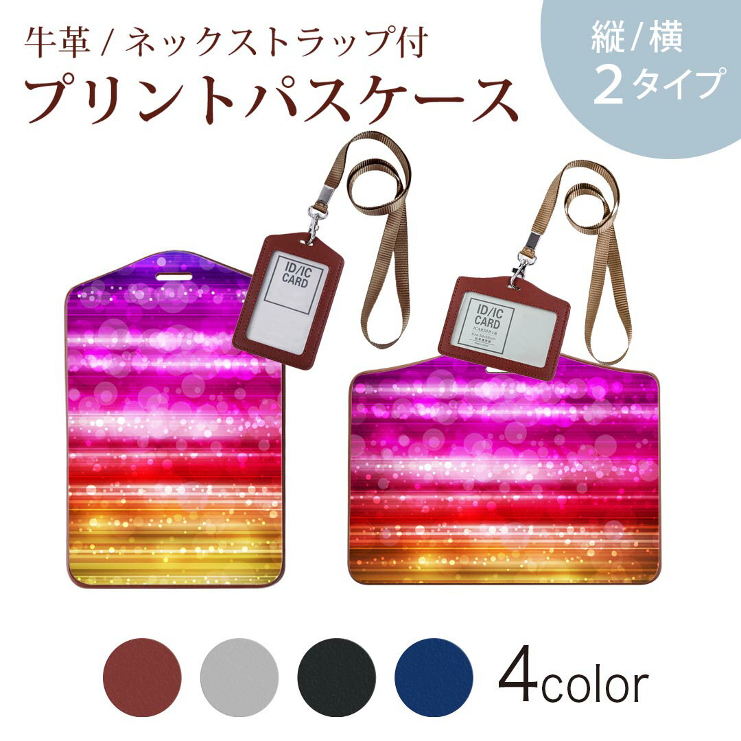パスケース 定期入れ IC IDカード入れ グレー ブラック ブラウン ネックストラップ付 社員証入れ 通学 通勤 passcase 002109 カラフル　キラキラ