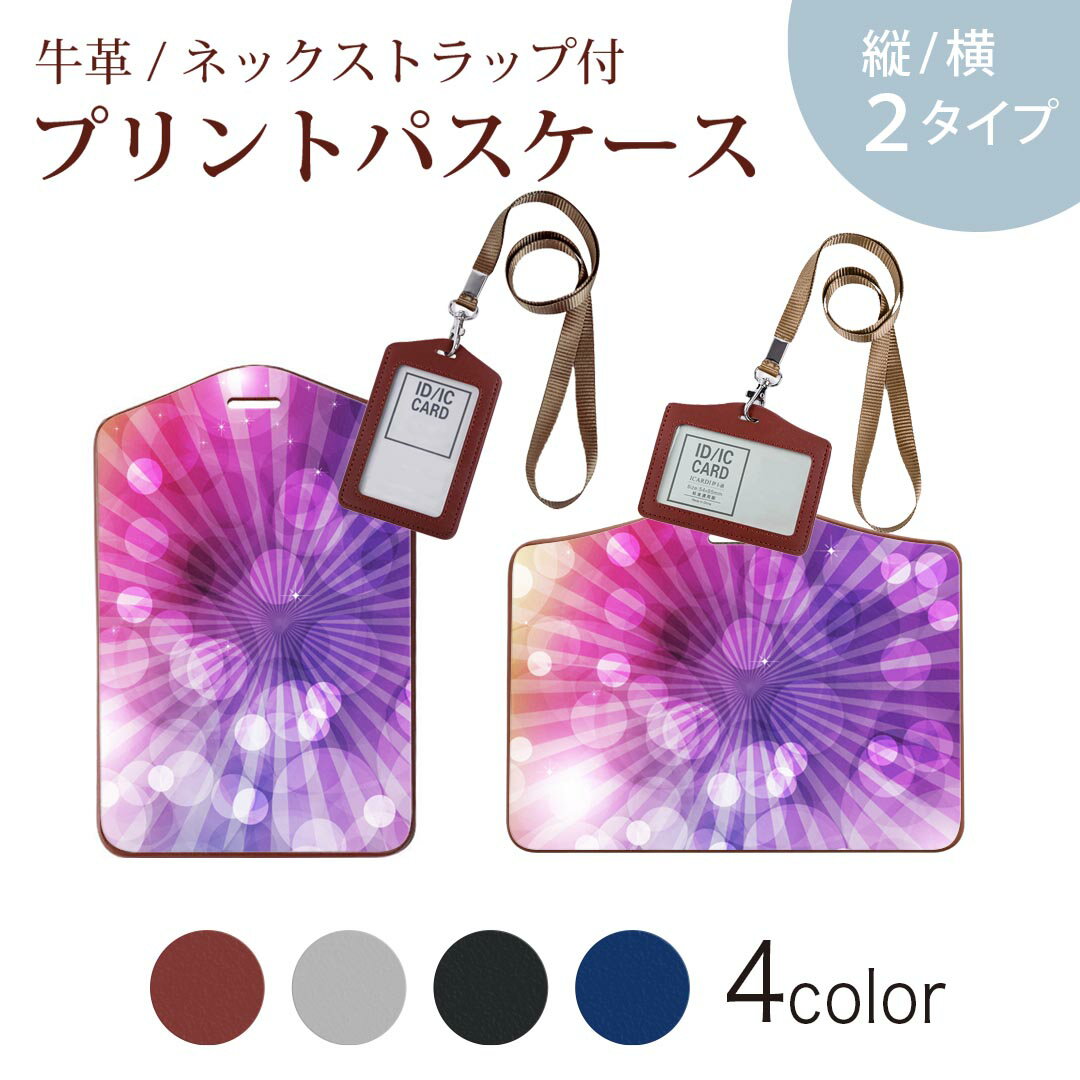 パスケース 定期入れ IC IDカード入れ グレー ブラック ブラウン ネックストラップ付 社員証入れ 通学 通勤 passcase 002138 カラフル　キラキラ
