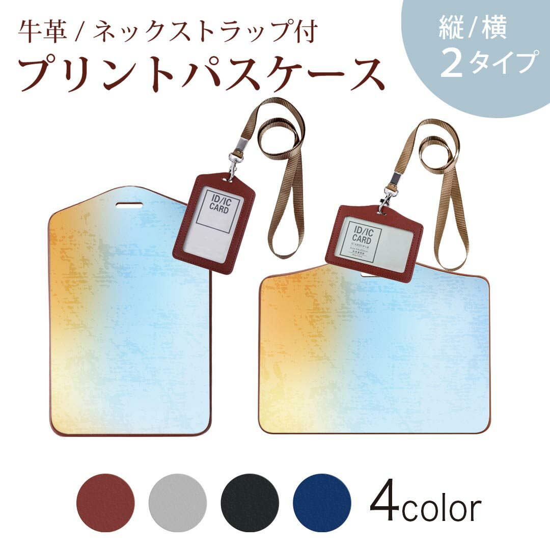 パスケース 定期入れ IC IDカード入れ グレー ブラック ブラウン ネックストラップ付 社員証入れ 通学 通勤 passcase 002196 シンプル　青　オレンジ