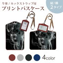 パスケース 定期入れ IC IDカード入れ グレー ブラック ブラウン ネックストラップ付 社員証入れ 通学 通勤 passcase 025829 煙 スモーク