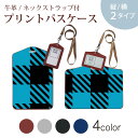 パスケース 定期入れ IC IDカード入れ グレー ブラック ブラウン ネックストラップ付 社員証入れ 通学 通勤 passcase 004303 模様 青 黒