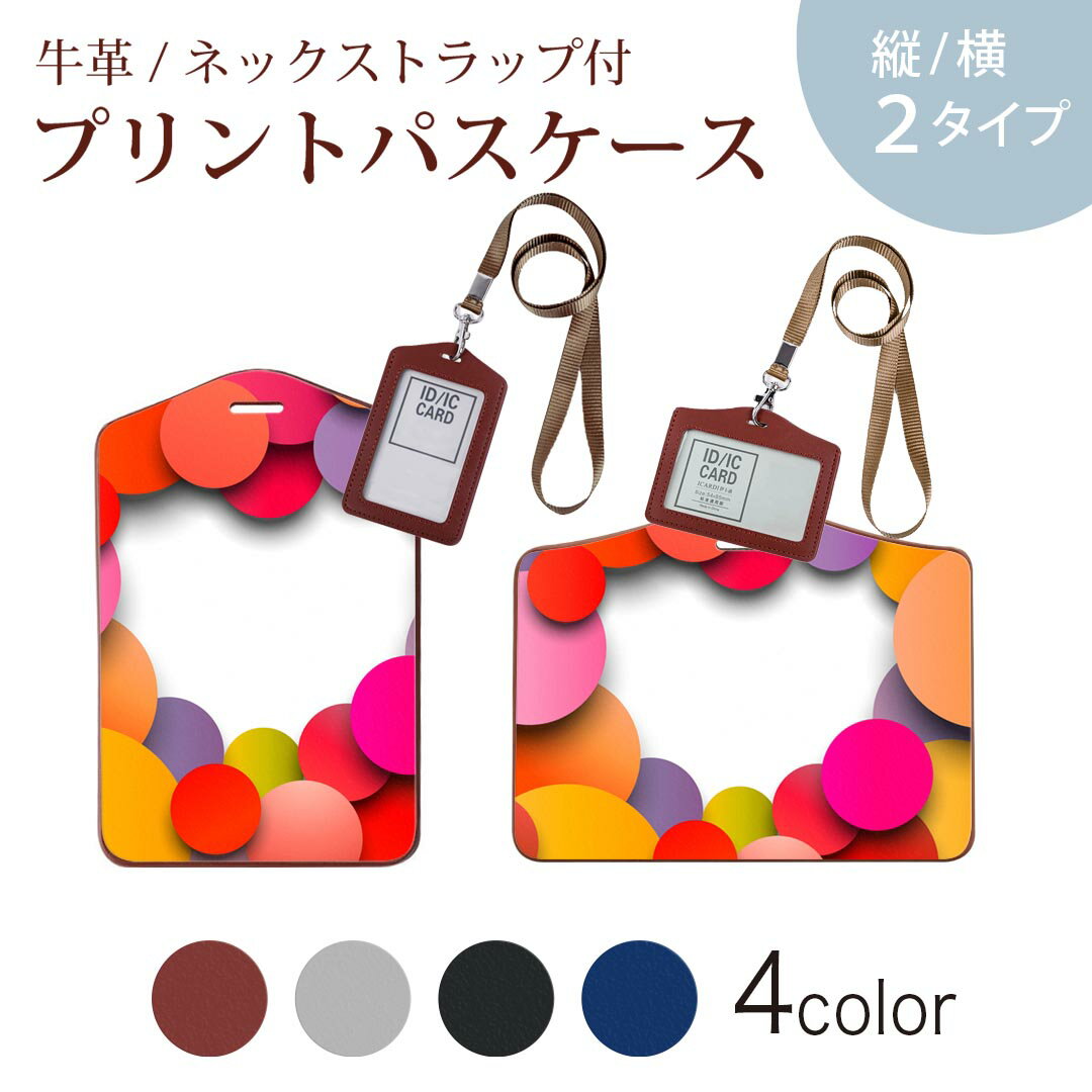 パスケース 定期入れ IC IDカード入れ グレー ブラック ブラウン ネックストラップ付 社員証入れ 通学 通勤 passcase 004563 カラフル　シンプル