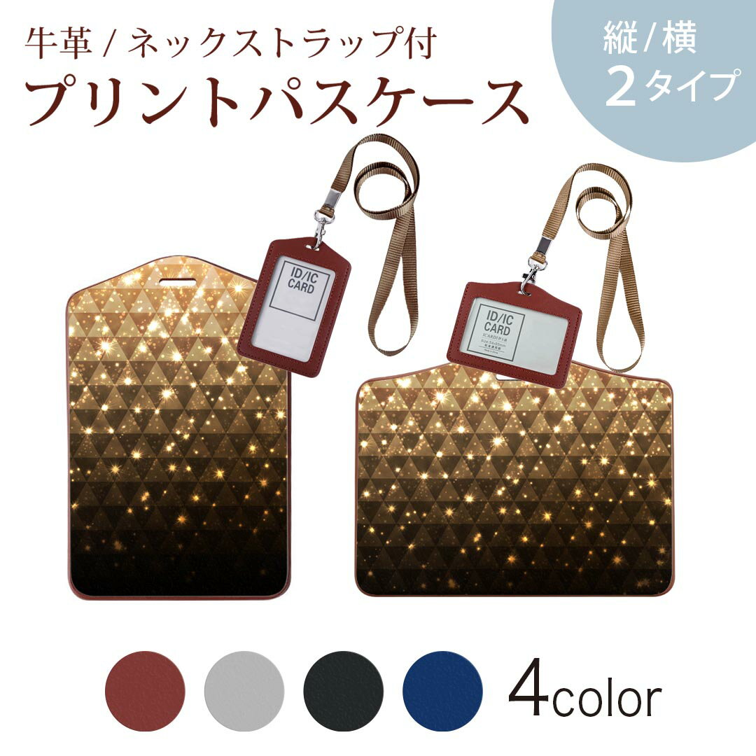 パスケース 定期入れ IC IDカード入れ グレー ブラック ブラウン ネックストラップ付 社員証入れ 通学 通勤 passcase 005212 ゴールド　金　キラキラ