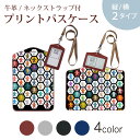 パスケース 定期入れ IC IDカード入れ グレー ブラック ブラウン ネックストラップ付 社員証入れ 通学 通勤 passcase 008813 模様 カラフル イラスト クッキー