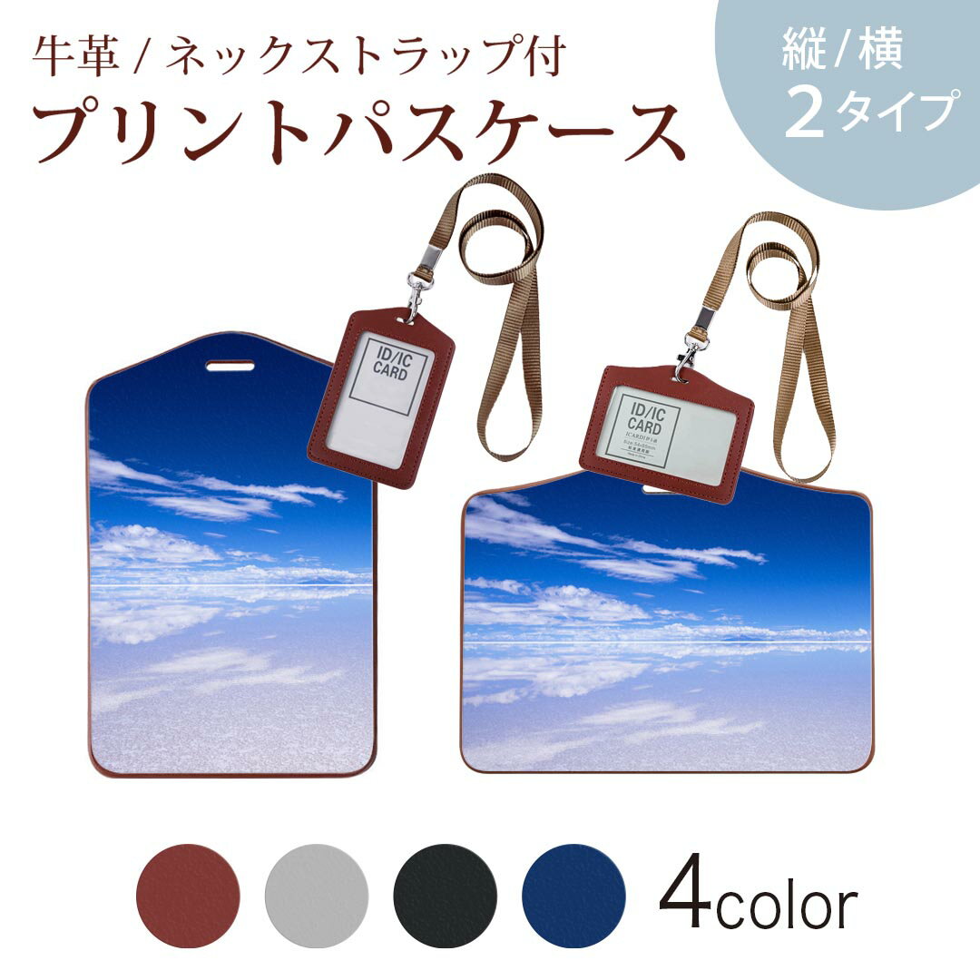 パスケース 定期入れ IC IDカード入れ グレー ブラック ブラウン ネックストラップ...