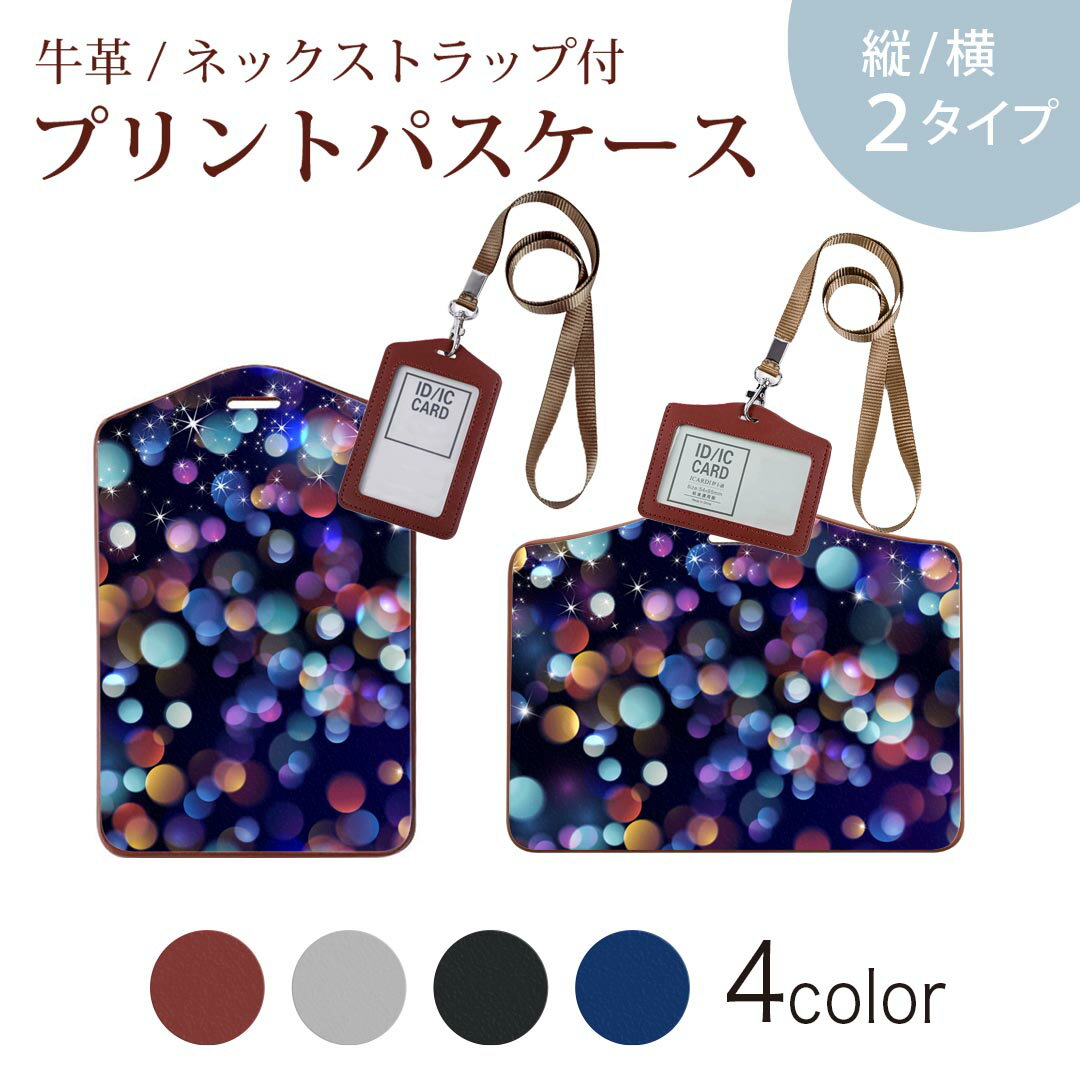 パスケース 定期入れ IC IDカード入れ グレー ブラック ブラウン ネックストラップ付 社員証入れ 通学 通勤 passcase 012364 ドット　水玉　青