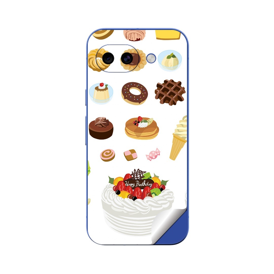 Google Pixel 10 シリーズ対応の専用スキンシール。20,000柄以上から選べる、まとうデザイン。同柄2枚入りなので、貼り直しや気分に合わせた貼り替えにも余裕があります。モデル：Google Pixel 10a