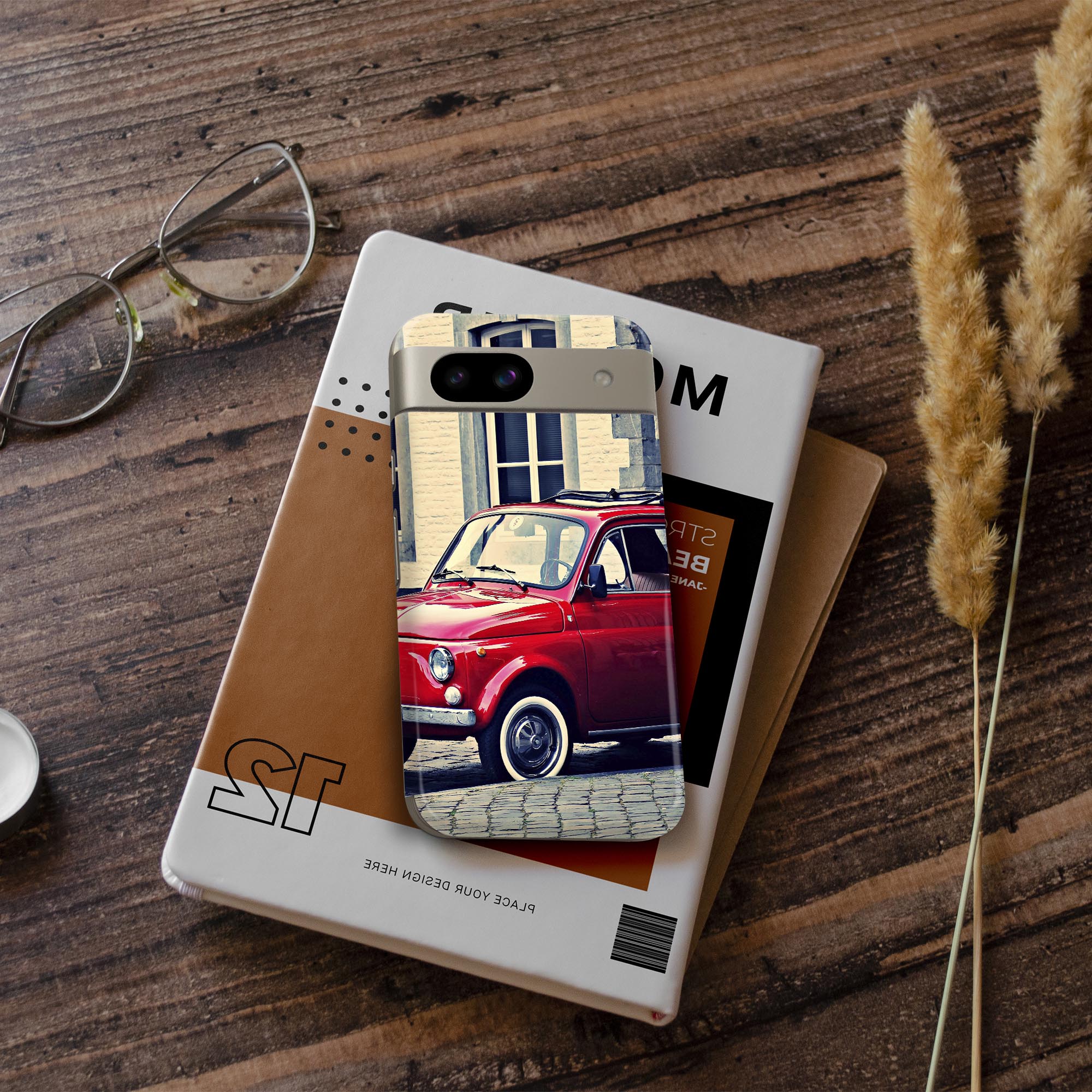 Pixel 8a 用 スキンシール pixel8a 全面スキンシール フル 背面 側面 ステッカー 保護シール 2枚入り 車　風景　023276 3