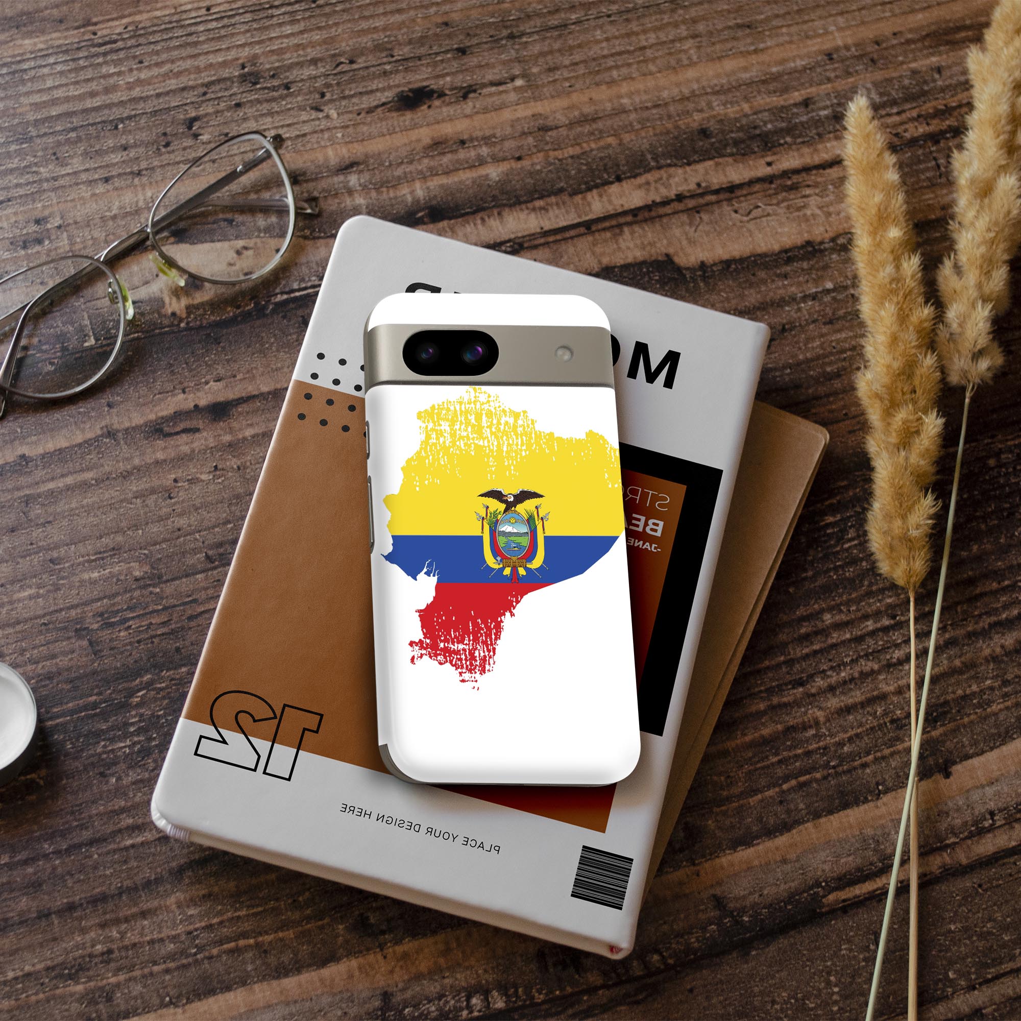 Pixel 8a 用 スキンシール pixel8a 全面スキンシール フル 背面 側面 ステッカー 保護シール 2枚入り ecuador エクアドル　018817 3