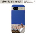 Pixel 8a 用 スキンシール pixel8a 全面スキンシール フル 背面 側面 ステッカー 保護シール 2枚入り 沖縄 シーサー 写真 002774
